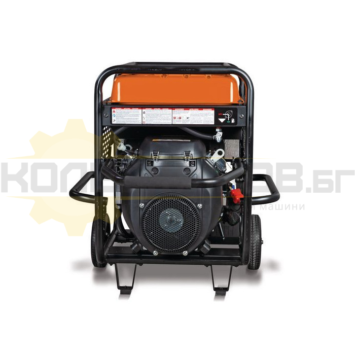 Бензинов трифазен/монофазен генератор за ток UNICRAFT PG-E 100 TEA, 230V-3.45kW / 400V-10kW, AVR - 