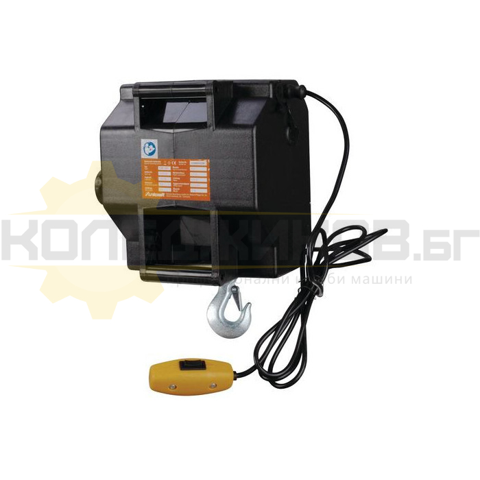 Електрическа лебедка UNICRAFT ESW 1360, 480W, 1.22 м/мин., 1360 кг - 