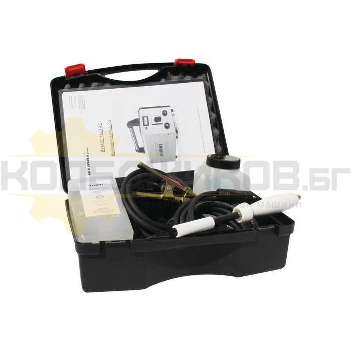 Уред за почистване на заваръчни шевове SCHWEißKRAFT BYMAT 1130 RS Special offer set, 800W - 
