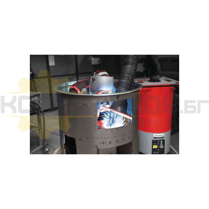 Аспирационна система за изсмукване на заваръчни газове SCHWEißKRAFT SRF SmartFil, 1500W, 1100 куб.м/ч - 