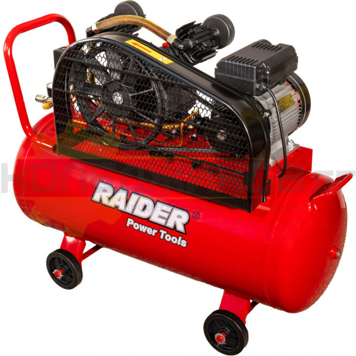 Компресор за въздух RAIDER RD-AC17, 1500W, 170 л/мин., 100 л - 