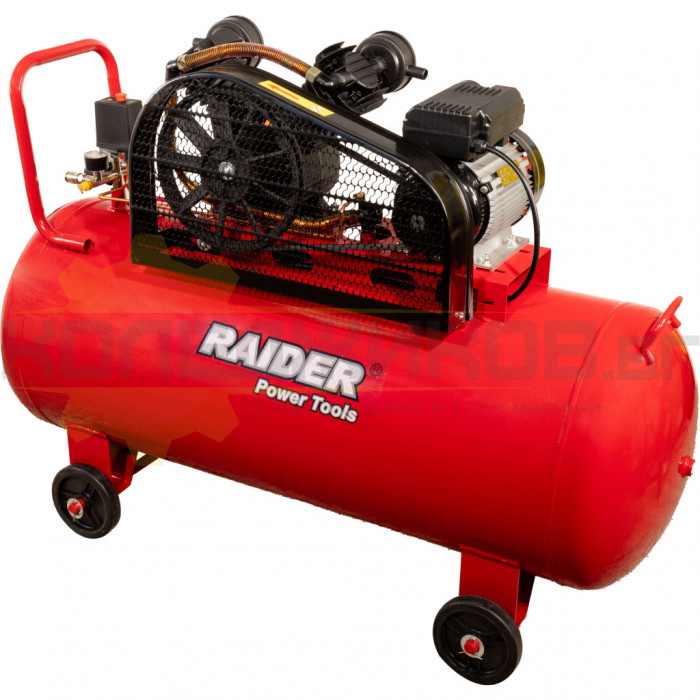 Компресор за въздух RAIDER RD-AC19, 2200W, 250 л/мин., 200 л - 